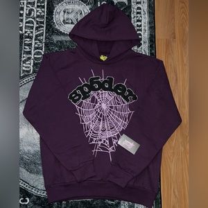 Grape Sp5der Web Hoodie